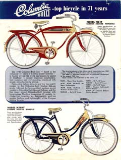 1950s columbia bicycle