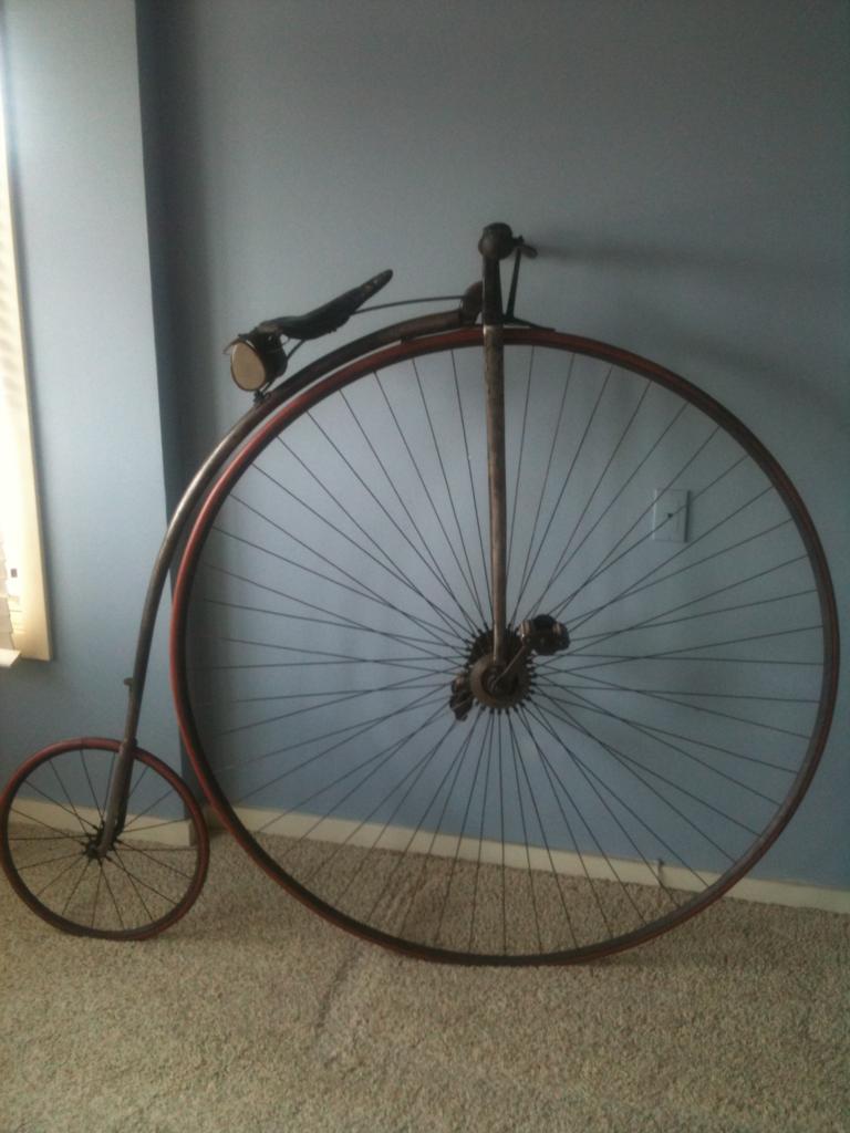 antique high wheel bicycle for sale