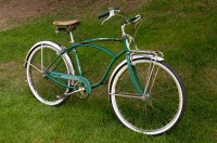 My 1955 Schwinn Corvette - front 3/4 view