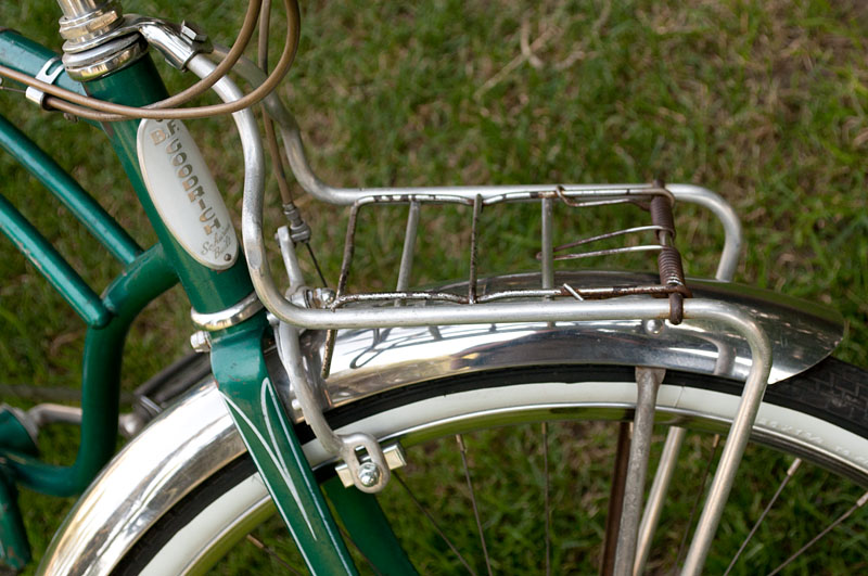 vintage bike rack
