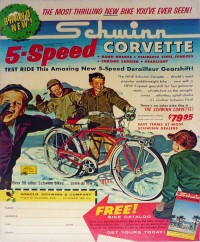 ad - 1962 Schwinn Corvette 5-speed