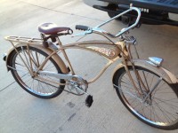 1939 Schwinn Cantilever Autocycle - right