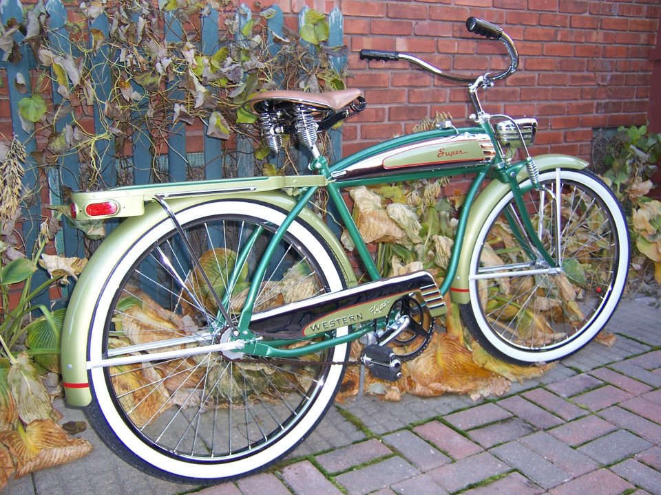 vintage western flyer bicycle