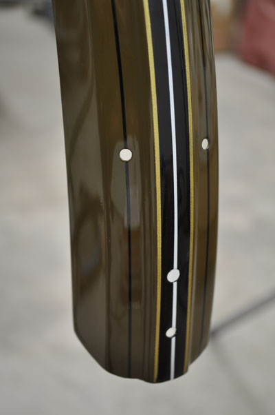 Fender striped