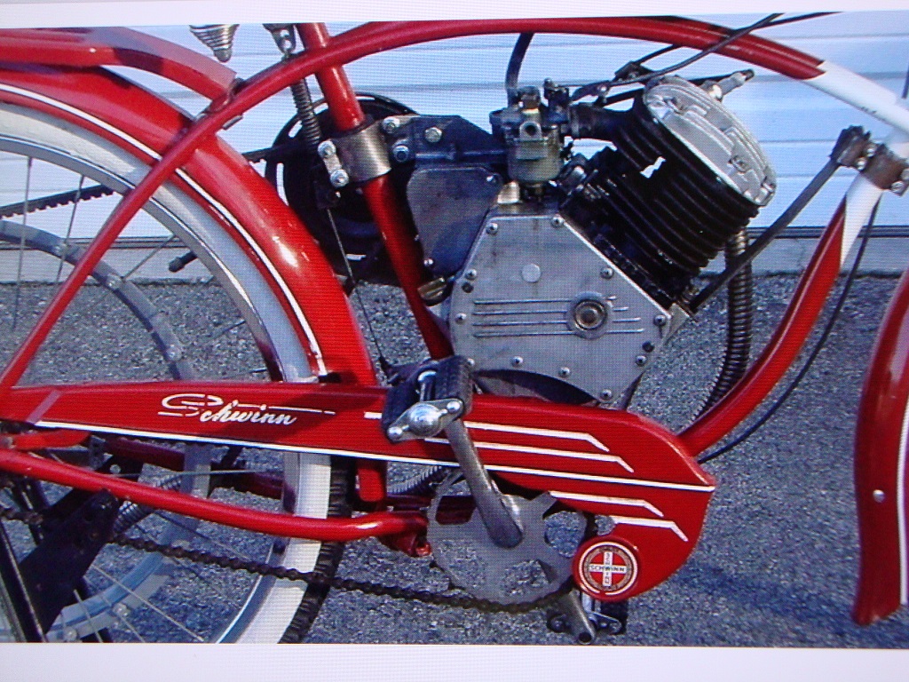 1948 Schwinn based Whizzer - Dave's Vintage Bicycles