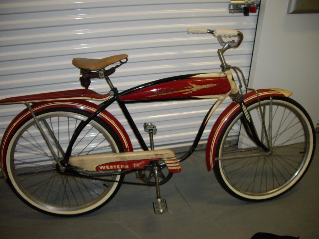 vintage western flyer bicycle