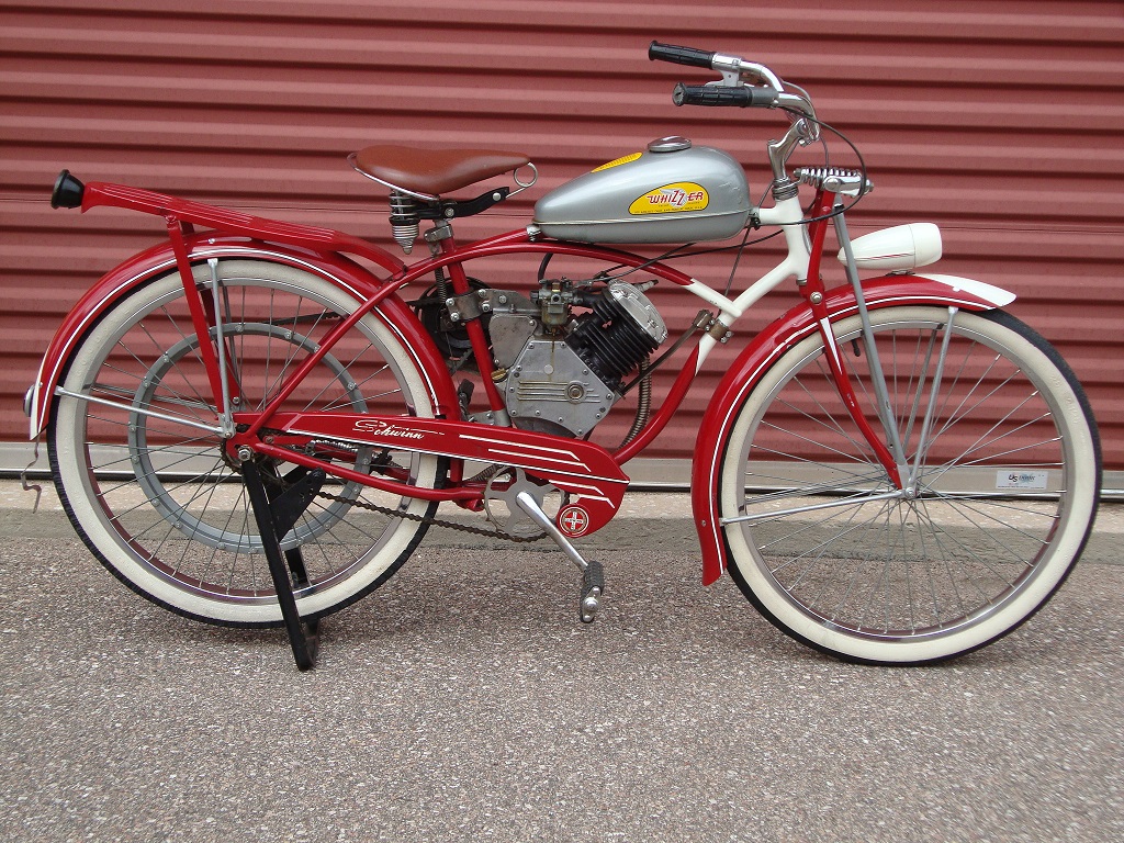 1948 Schwinn based Whizzer - Dave's Vintage Bicycles